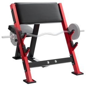 Preacher Curl Bench, Strength Training Benches, Max load 660 LBS Home Gym Fitness Equipment, Seated Arm Isolated Barbell Dumbbell Bicep Station