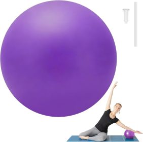 Small Pilates Ball 9 Inch Small Exercise Ball Workout Yoga Balls for Gym Yoga, Core Training, Fitness, Workout, Stability, Improves Balance