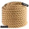 Gym Climbing Rope, 1" Diameter 100 ft Length Gym Fitness Training Rope, Gym Exercise Workout Rope for Adults