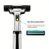 Razors for men Shaving, 2-Blade mens Razor Includes 1 Handles and 30 Replaceable razor head, Non-Slip Travel Carry Shaver for men Pack