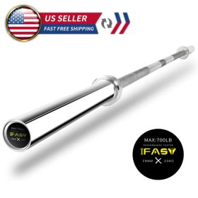 Solid Iron Barbell Bar