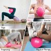 Small Pilates Ball 9 Inch Small Exercise Ball Workout Yoga Balls for Gym Yoga, Core Training, Fitness, Workout, Stability, Improves Balance