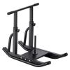 Weight Sled, Steel Power Sled, Fitness Training Sleds for Athletic Exercise Speed Improvement, Workout Equipment with Adjustable Height Handle